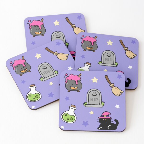Item preview, Copy of Cute Halloween Pattern (Light Purple) designed and sold by salposi.