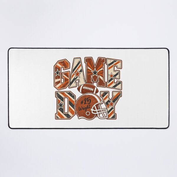 Item preview, Game Day Wright 25 Football Player Vintage Graphic designed and sold by PunPals-Art.