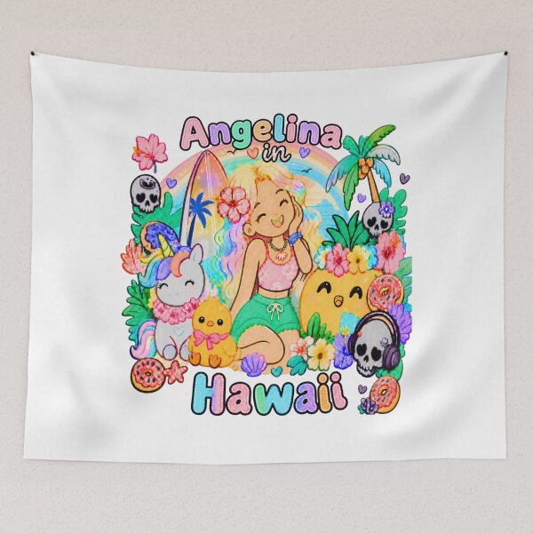 Item preview, Angelina Hawaii Gift Pastel Goth Kawaii designed and sold by TheChalkyFox.