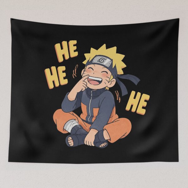 Artikelvorschau, Naruto Uzumaki He He entworfen und verkauft von KathyMakeSander.