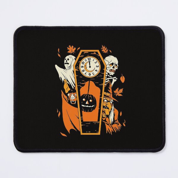 Item preview, Vintage Clock Pumpkin Halloween designed and sold by Muddy-Toes.