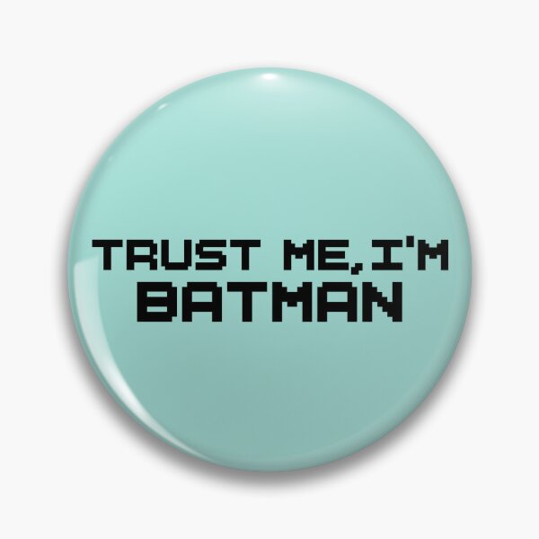 Item preview, Trust Me I’m Batman – Bold Typography Sticker designed and sold by tviyluv.