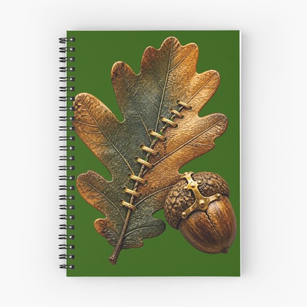 Item preview, The Botanical Repair Shop: Mended Autumn Oak Leaf designed and sold by Fun2Fentastic.