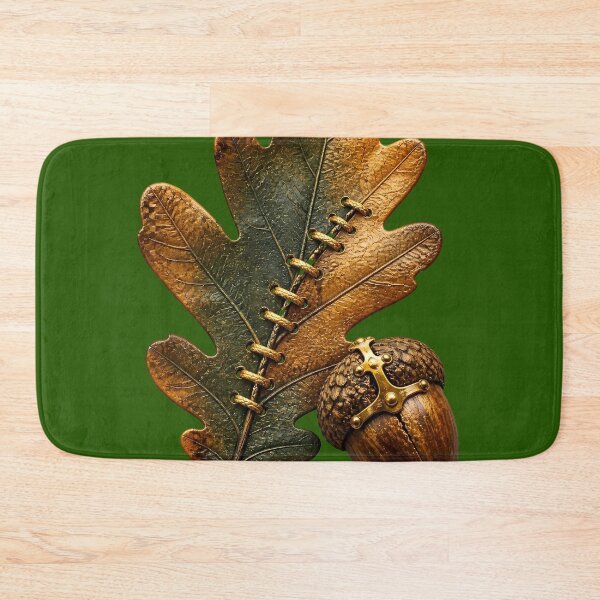 Item preview, The Botanical Repair Shop: Mended Autumn Oak Leaf designed and sold by Fun2Fentastic.