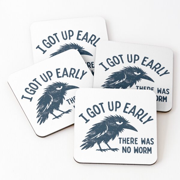Item preview, I Got Up Early There Was No Worm Bird Lover Humor designed and sold by ESPA-sop.