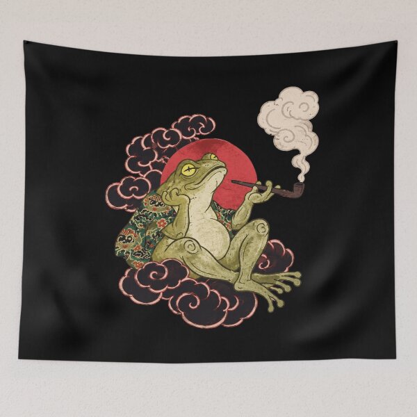 Item preview, Smoking Frog Irezumi designed and sold by Eiler101Susanw.