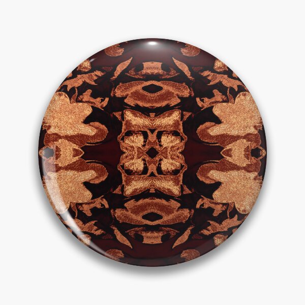 Item preview, Copper Floral Damask – Botanical Pattern designed and sold by SulkaCreative.