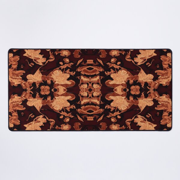 Item preview, Copper Floral Damask – Luxurious Botanical Pattern designed and sold by SulkaCreative.