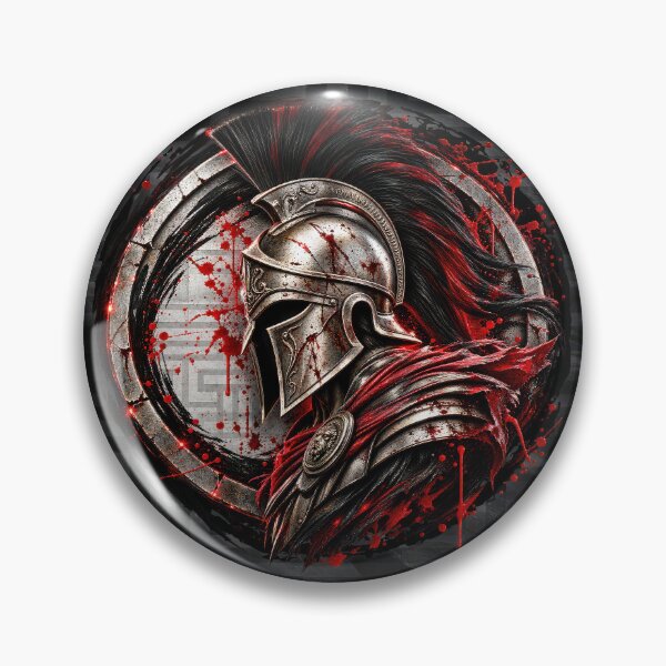 Item preview, Spartan Warrior – Blood Red Battle Armor designed and sold by artistwill.