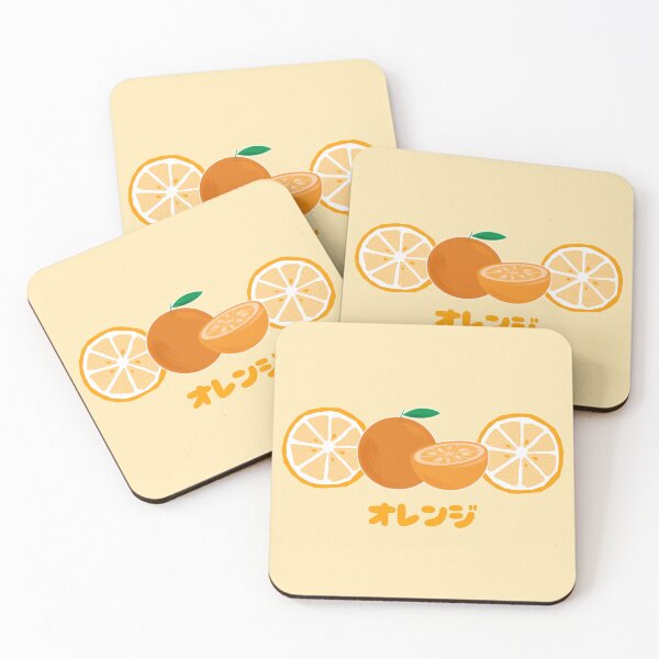 Item preview, Citrus Orange Fruit Japanese designed and sold by DJCartoonDesigns.
