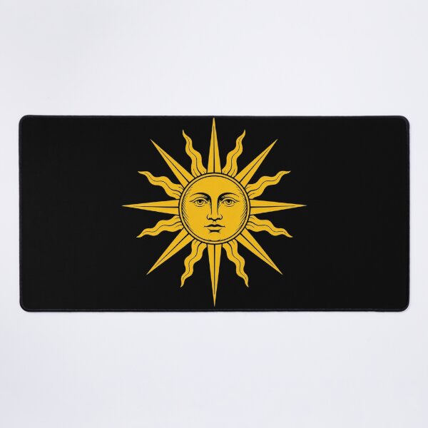 Item preview, Golden Sun in Splendor – Medieval Heraldic Sun Emblem Design designed and sold by Fradikal.
