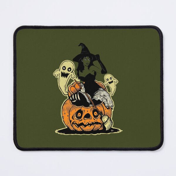 Item preview, Witch Cat Pumpkin Halloween designed and sold by Muddy-Toes.