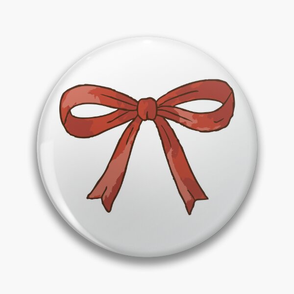 Item preview, Red Ribbon Bow Vintage Christmas Illustration designed and sold by sdcreations210.