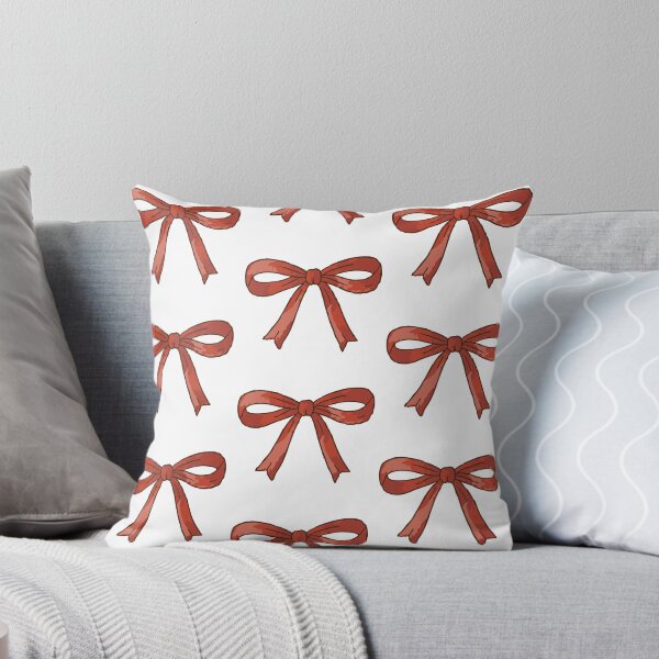 Item preview, Red Ribbon Bow Vintage Christmas Illustration designed and sold by sdcreations210.