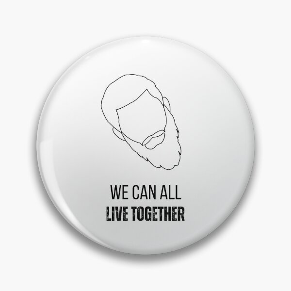 Item preview, We Can All Live Together designed and sold by sayitwithasite.