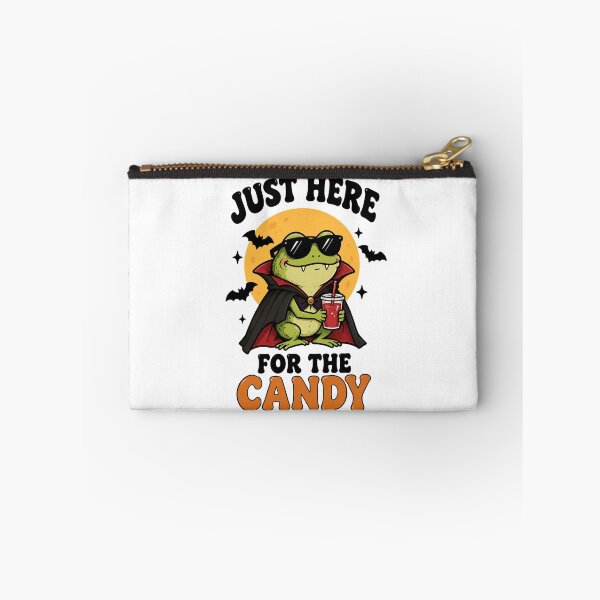 Item preview, Just Here for the Candy Vampire Frog – Cute Halloween designed and sold by kstheladesigns.