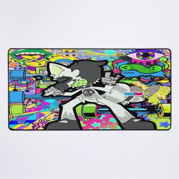 Item preview, Y2K Trippy Punk Cat Girl Cybercore Rave Aesthetic designed and sold by Side By Side Studio.