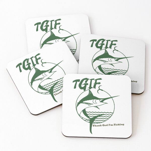 Item preview, TGIF - Thank God I'm Fishing designed and sold by CreationsbYKz.