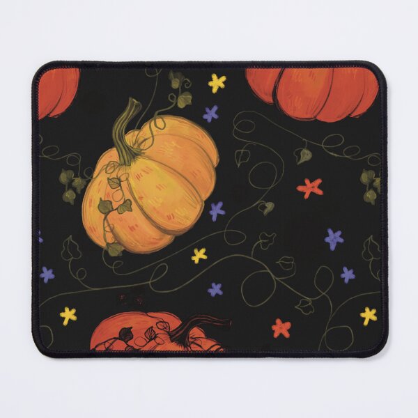 Item preview, Haunted pumpkin garden designed and sold by SplodgeBlossom Illustration.