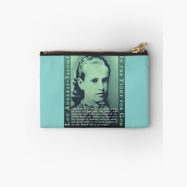 Item preview, Lou Andreas-Salomé quote: The grave is not the end. From the graves of those we love most and where, with those we love most, are buried all our selfish drives and desires, designed and sold by artbleed.