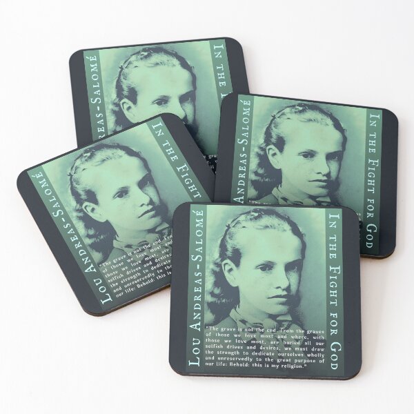 Item preview, Lou Andreas-Salomé quote: The grave is not the end. From the graves of those we love most and where, with those we love most, are buried all our selfish drives and desires, designed and sold by artbleed.