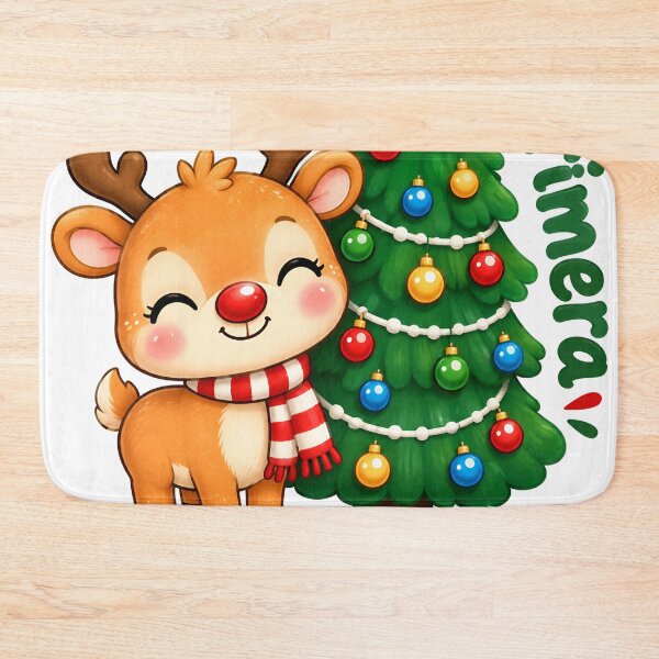 Item preview, Mi Primera Navidad Reno Kawaii designed and sold by Pure Craft.
