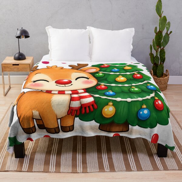 Item preview, Mi Primera Navidad Kawaii Reindeer designed and sold by Pure Craft.