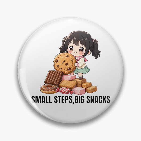 Item preview, Small steps, big snacks. Cute inspirational motto designed and sold by katerynaS99.