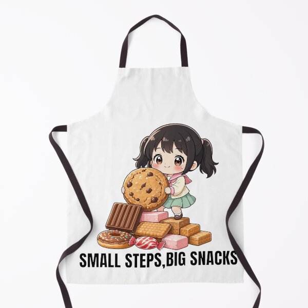 Item preview, Small steps, big snacks. Cute inspirational motto designed and sold by katerynaS99.