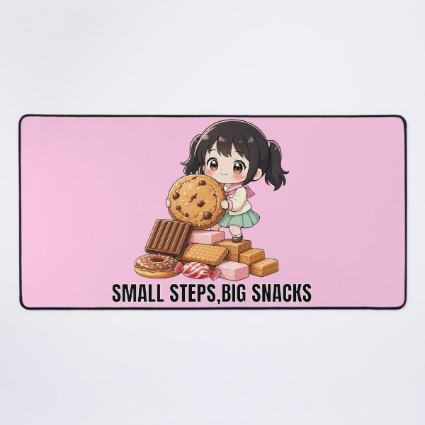 Item preview, Small steps, big snacks. Cute inspirational motto designed and sold by katerynaS99.