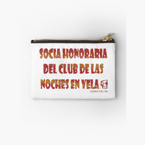 Item preview, Socia honoraria del club de las noches en vela - Spanish Menopause Humor designed and sold by Yamy Morrell Art and Design.
