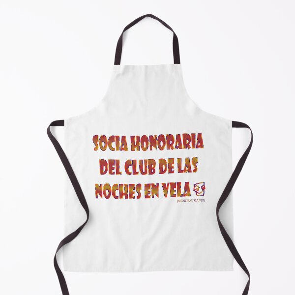 Item preview, Socia honoraria del club de las noches en vela - Spanish Menopause Humor designed and sold by Yamy Morrell Art and Design.