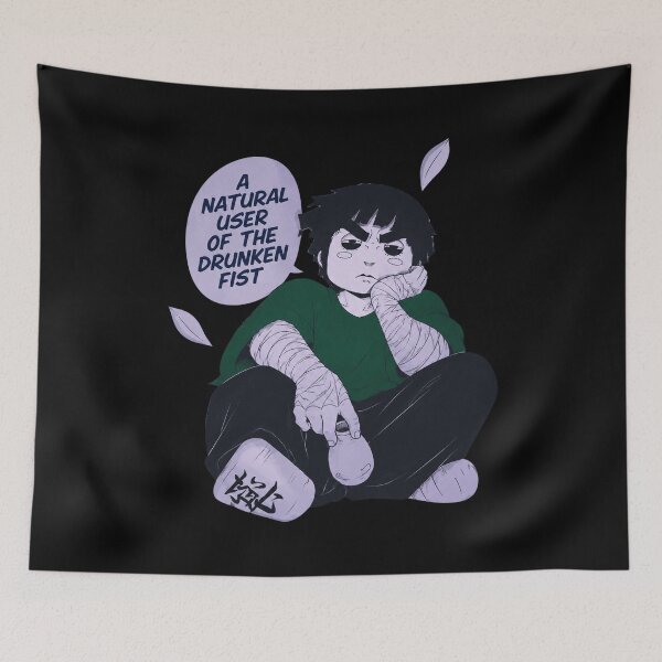 Item preview, Lee Naruto Drunken Fist designed and sold by KathyMakeSander.