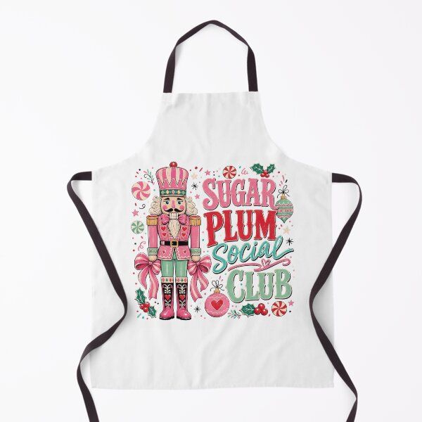 Item preview, Sugar Plum Social Club Pink Nutcracker Christmas designed and sold by JoyfullyOffbeat.