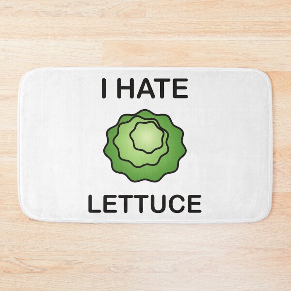 Item preview, I Hate Lettuce - Funny Picky Eater Gift designed and sold by I HATE IT!.