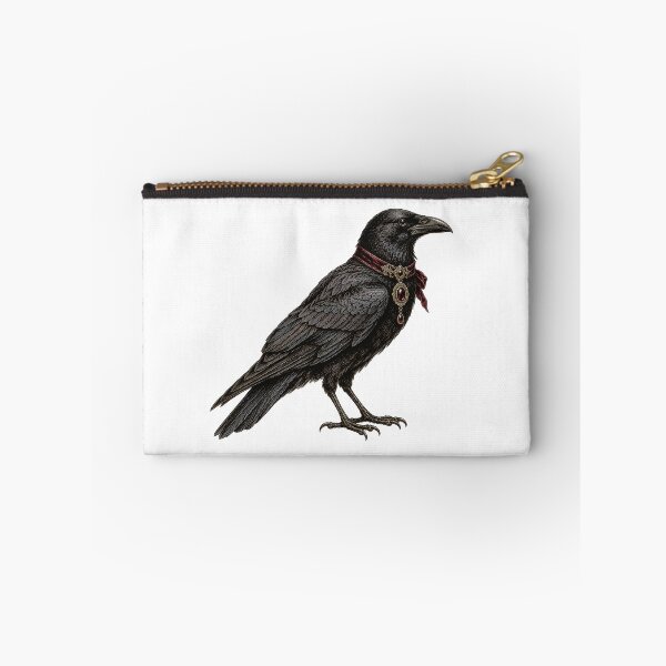 Item preview, Vintage Gothic Crow Illustration designed and sold by Impossible Archive.