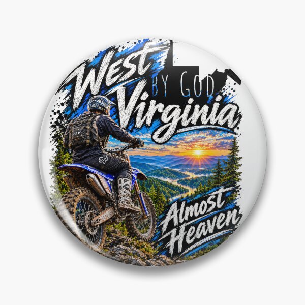 Item preview, WV-MotoRider-AlmostHeaven designed and sold by bweekley.