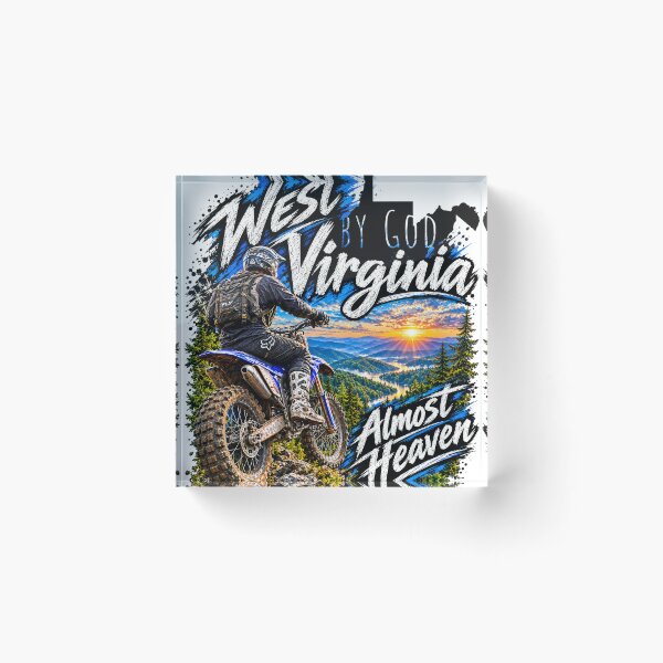 Item preview, WV-MotoRider-AlmostHeaven designed and sold by bweekley.