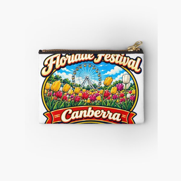 Item preview, Floriade Festival Canberra - Vintage Travel Art designed and sold by ryanapples2.