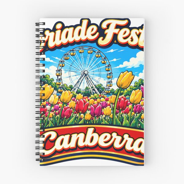 Item preview, Floriade Festival Canberra - Vintage Travel Art designed and sold by ryanapples2.