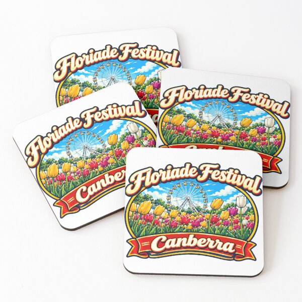 Item preview, Floriade Festival Canberra - Vintage Travel Art designed and sold by ryanapples2.