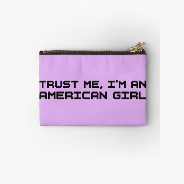 Item preview, Trust Me I’m an American Girl – Bold Typography Sticker designed and sold by tviyluv.