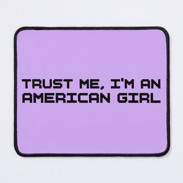 Item preview, Trust Me I’m an American Girl – Bold Typography Sticker designed and sold by tviyluv.