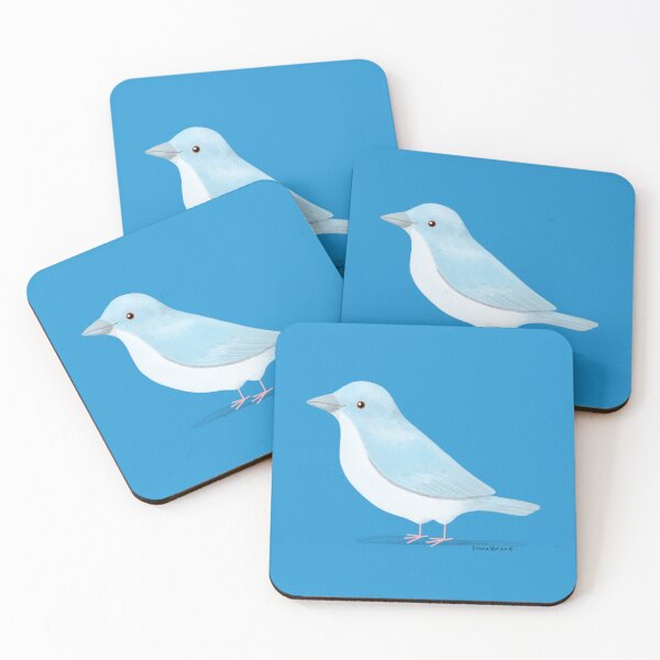 Item preview, Pearly Breasted Conebill Bird designed and sold by julianamotzko.