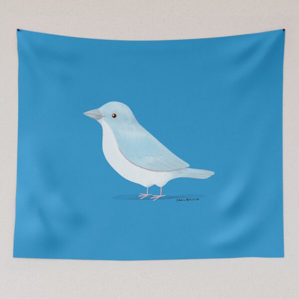Item preview, Pearly Breasted Conebill Bird designed and sold by julianamotzko.
