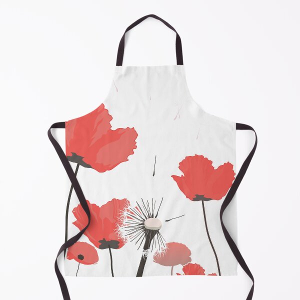 Item preview, Red Poppies Floral Art Print designed and sold by Studio pod Burom.