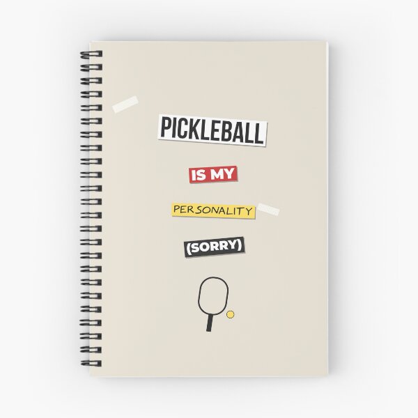 Item preview, Pickleball Is My Personality Collage Design designed and sold by CourtCultureHQ.