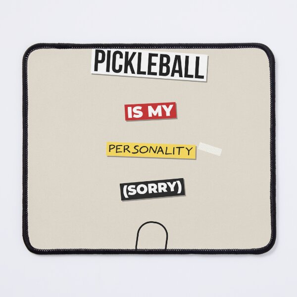 Item preview, Pickleball Is My Personality Collage Design designed and sold by CourtCultureHQ.