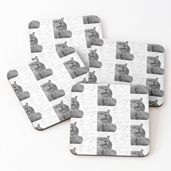 Item preview, Silly Tabby Cat Math Calculating Genius Meme designed and sold by fahiko.