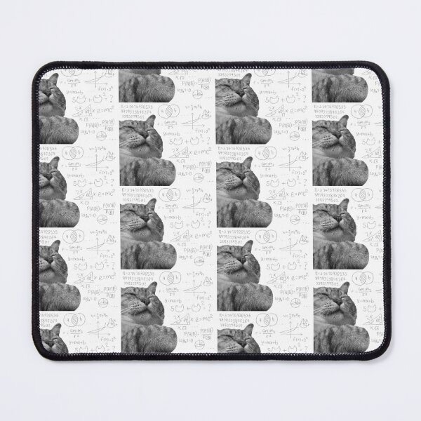 Item preview, Silly Tabby Cat Math Calculating Genius Meme designed and sold by fahiko.